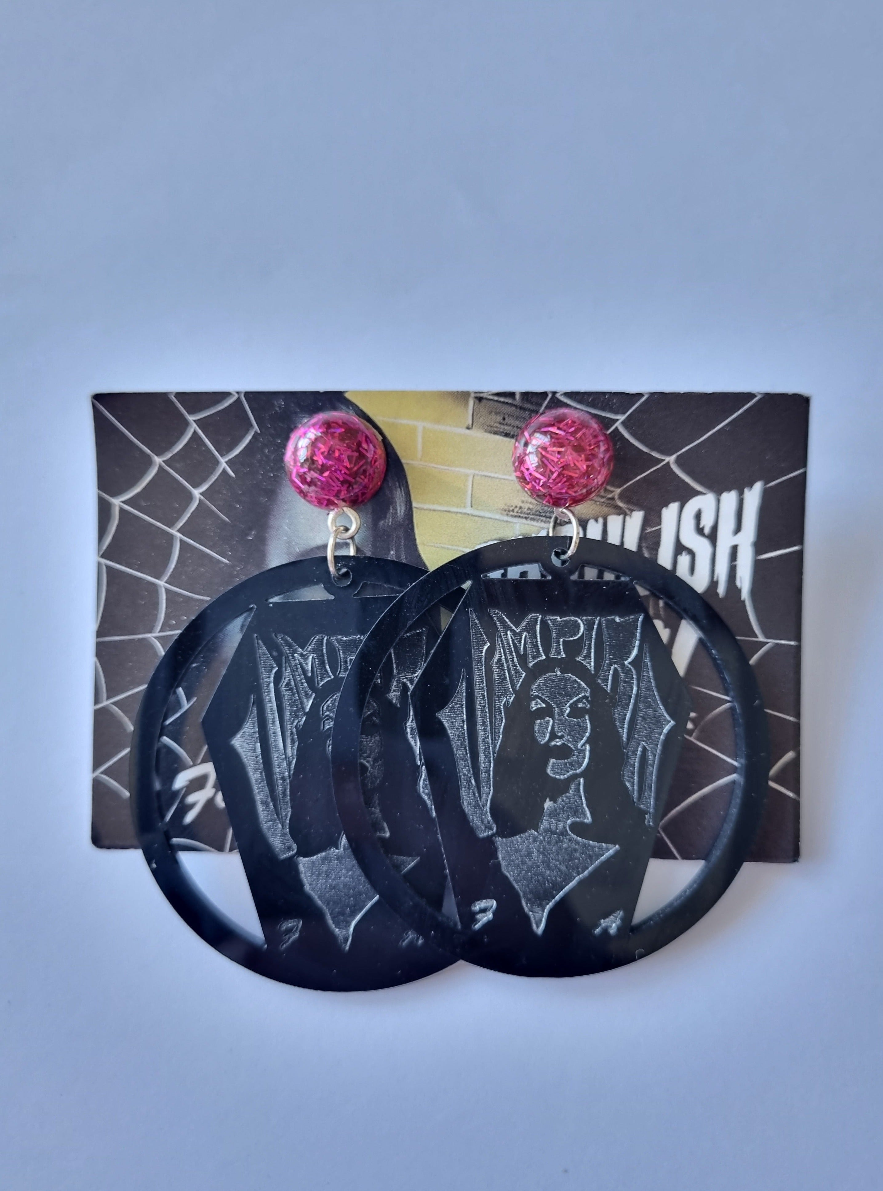 Vampira Earrings