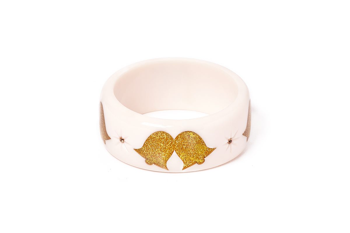 Christmas Wide Bells Bangle