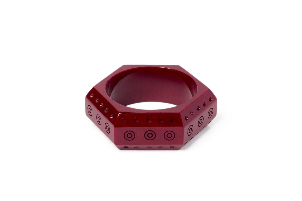 Wide Crush Bangle