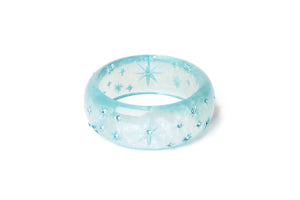 Wide Sky Tulle Bangle