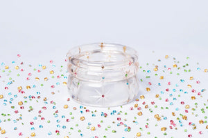 Midi Coloured Sparkling Gems Fakelite Bangle by Splendette