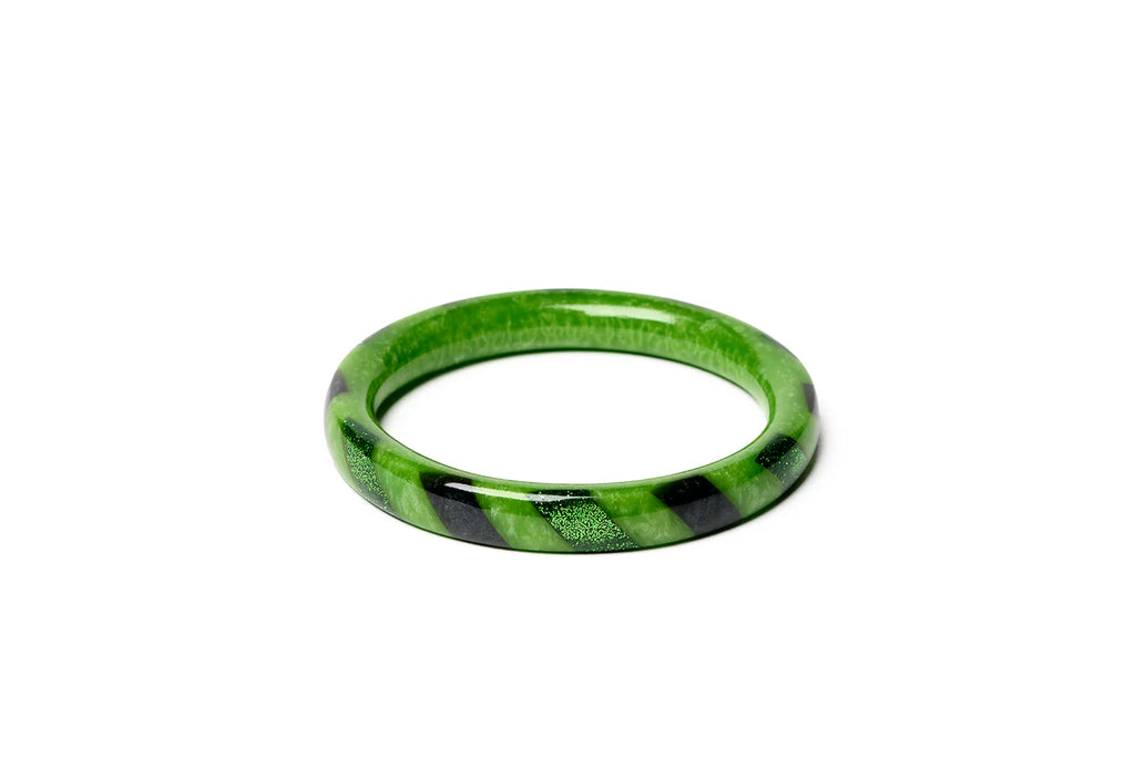 Narrow Slither Candy Cane Bangle