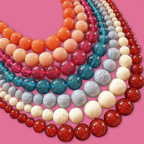 Collection of retro necklaces