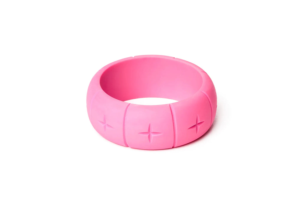 Wide Azalea Matte Bangle