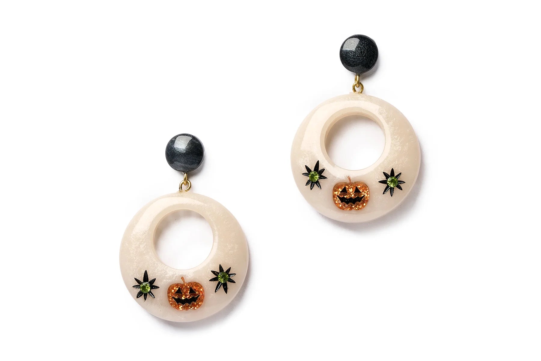 Gourdgeous Drop Hoop Earrings