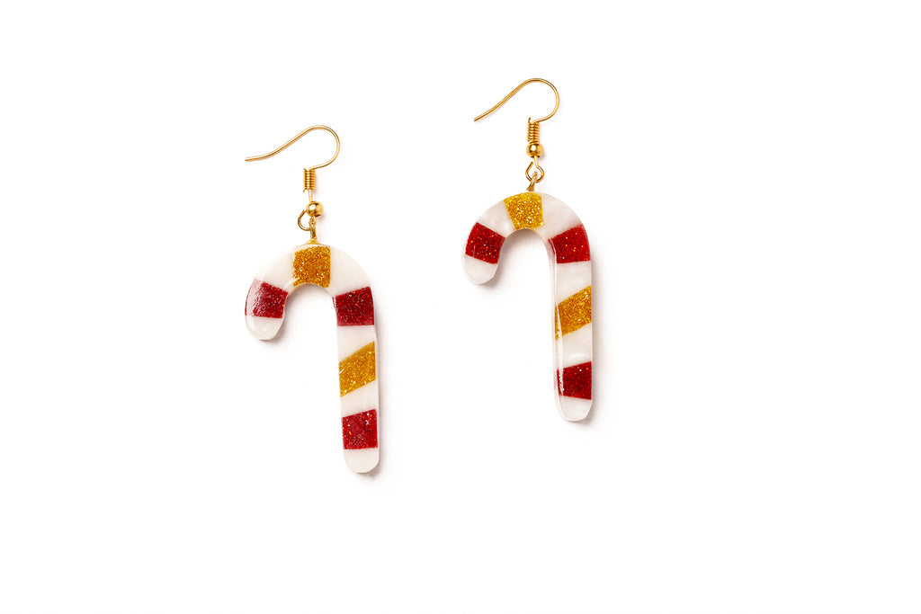 Candy Cane earrings