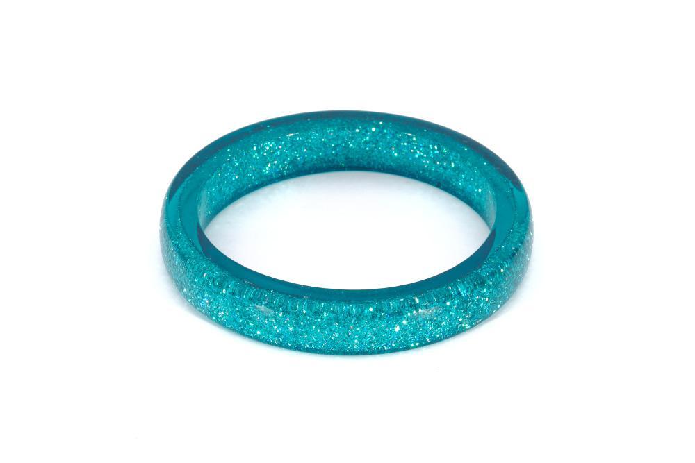 Splendette Glitter Bangle - New Teal