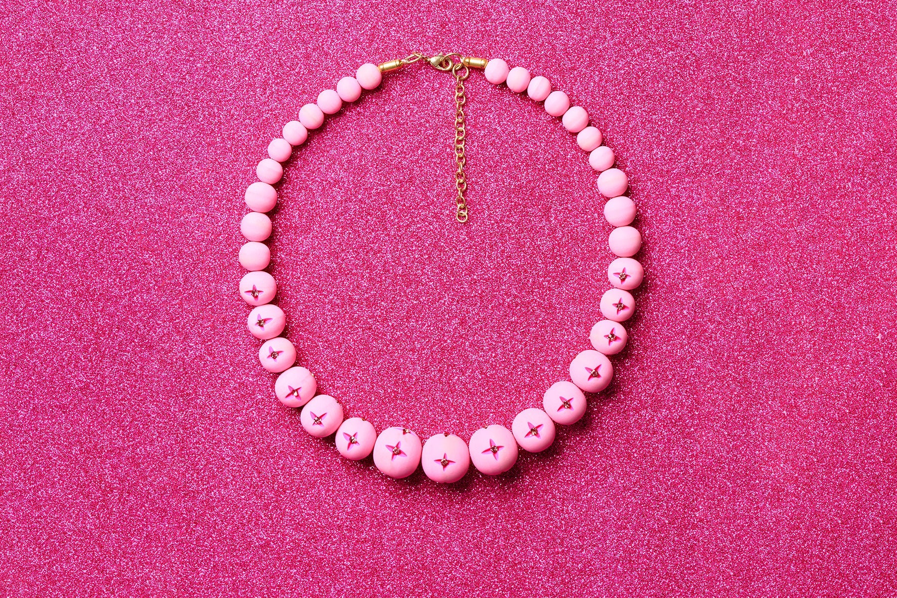 Dolly Matte bead necklace
