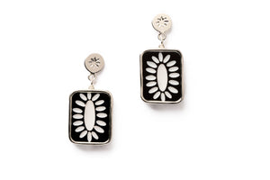 Rebel Black Earrings
