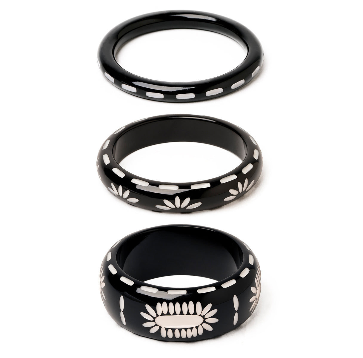 Rebel Black Earrings