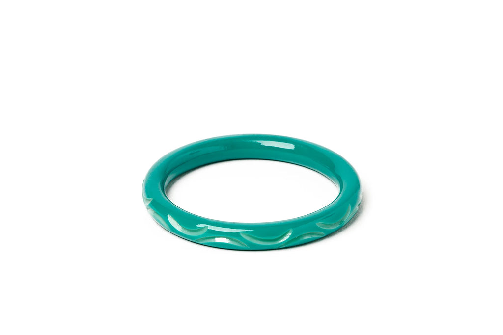 Narrow Serene Tropical Bangle