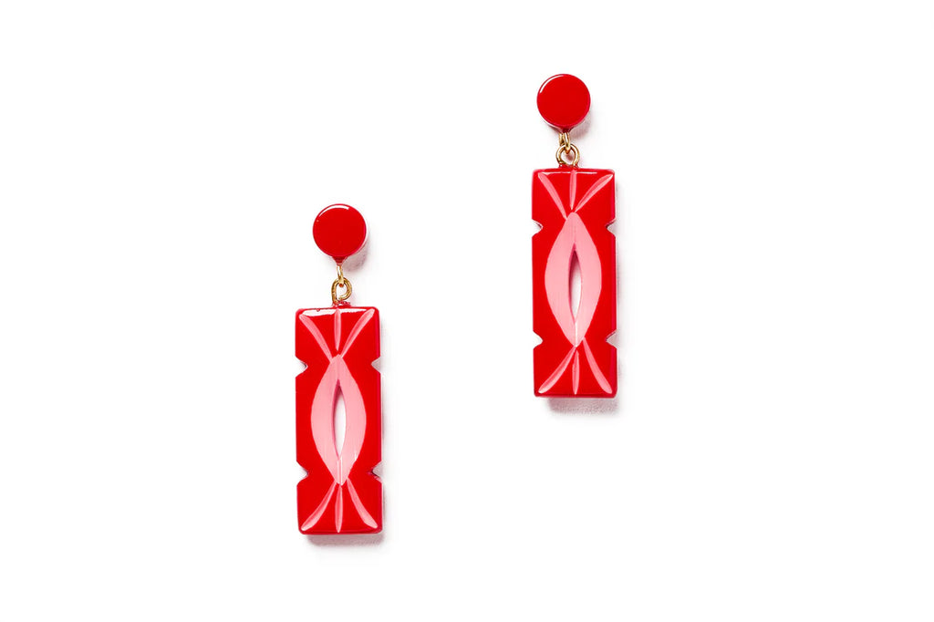 Blooming Drop Tropical Earrings