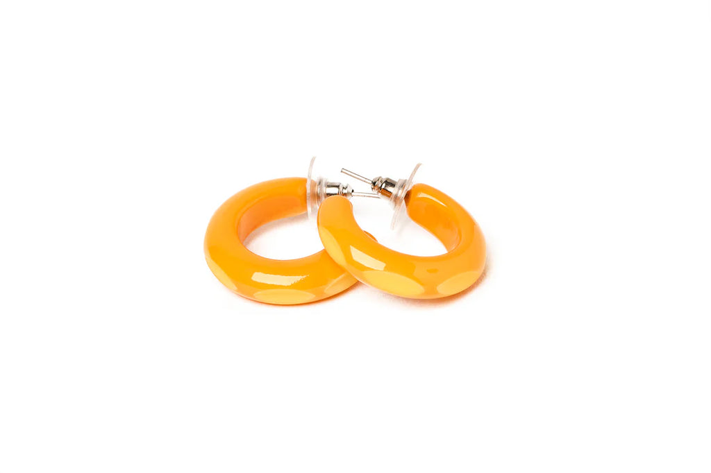 Sunny Hoop Tropical Earrings