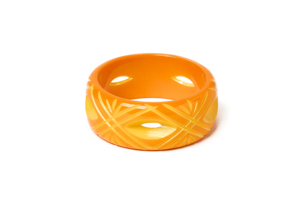 Wide Sunny Tropical Bangle