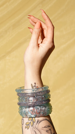 Midi Sky Tulle Bangle