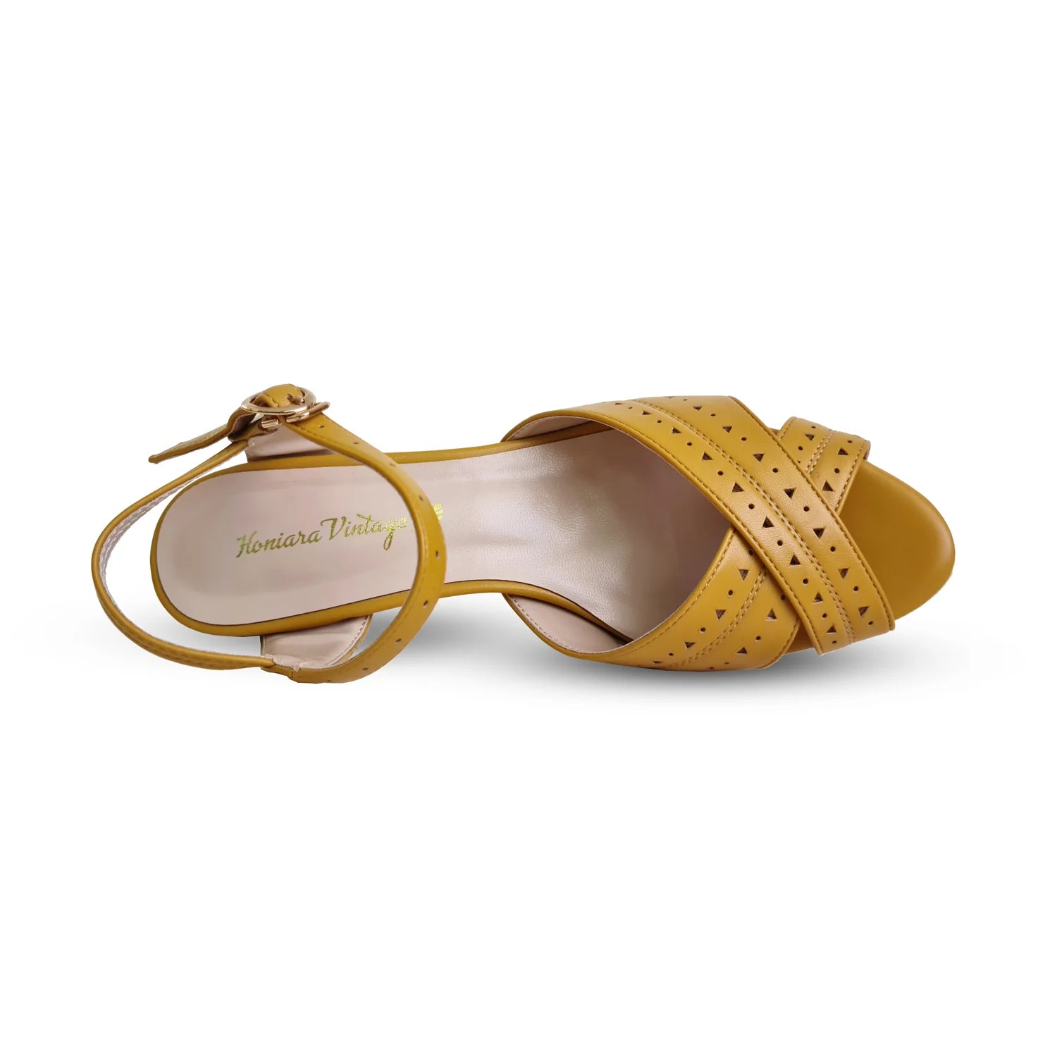 Gizo Heel- Mustard - CHARLIE STONE