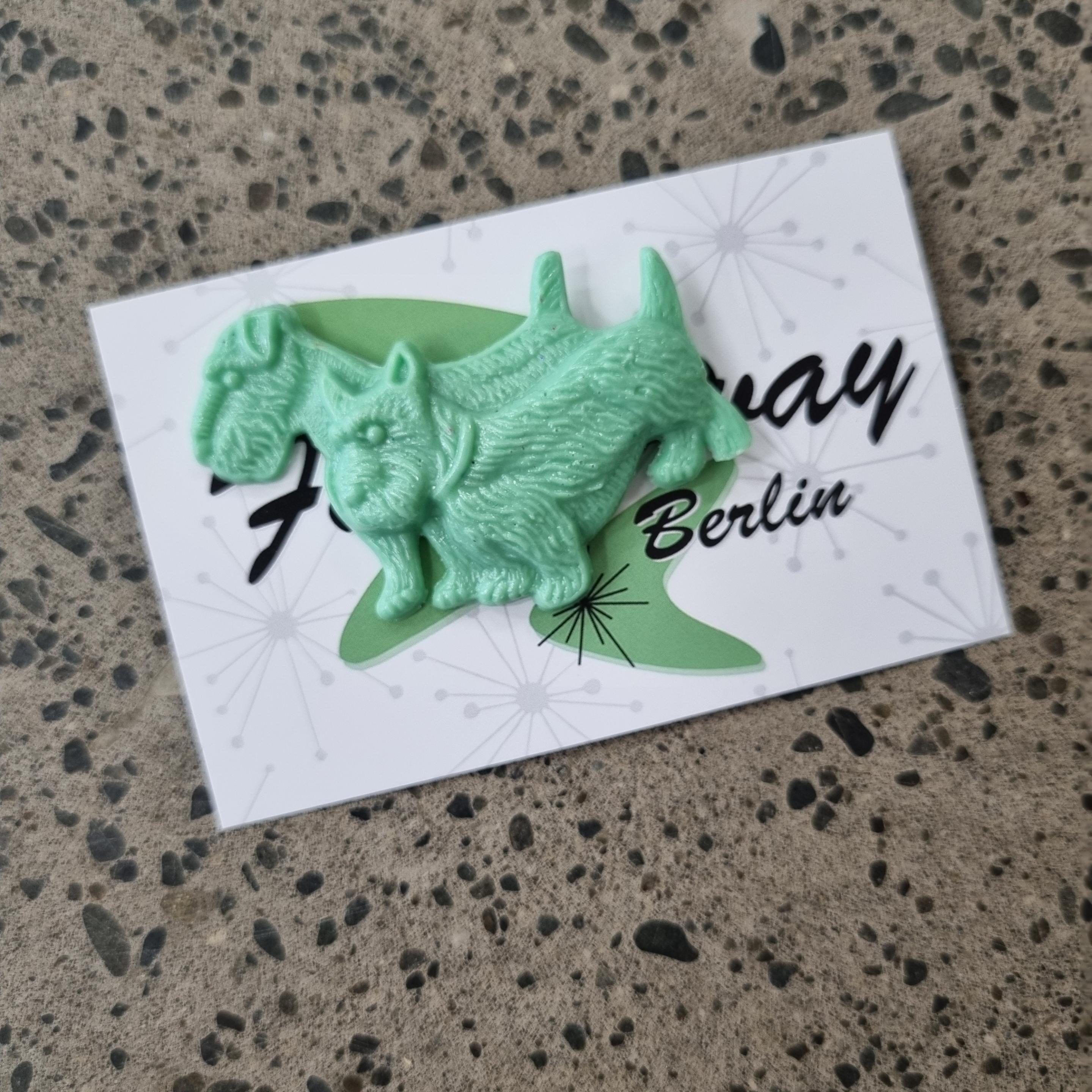 Scottie Dog Reproduction Brooch