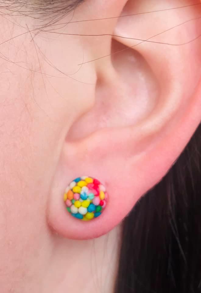 Fairy Bobble Stud Earrings
