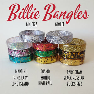 Billie Lucite confetti bracelet - Pink lady
