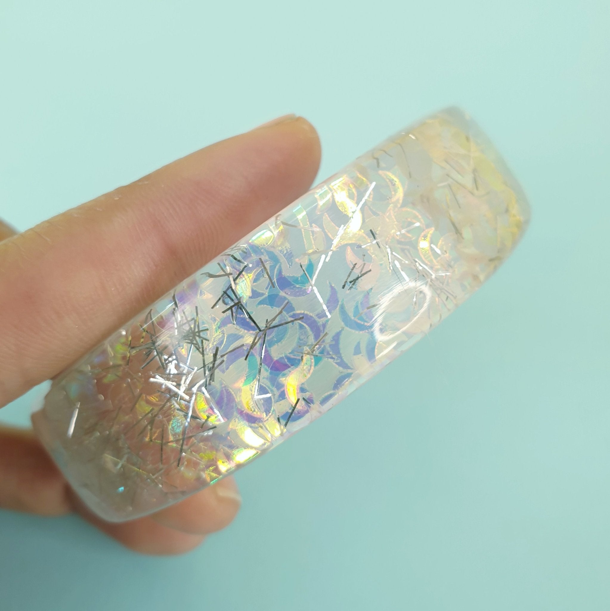 Billie Lucite confetti bracelet - Martini