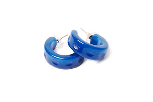 Splendette Art Deco Hoop Earrings