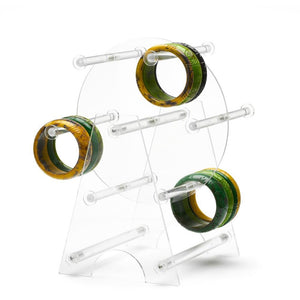 Clear Acrylic Revolving Bangle Stand
