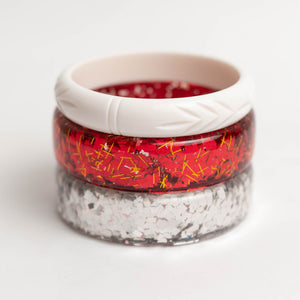 Surprise Bangle Stack- 3 mystery bangles any 1 colour theme