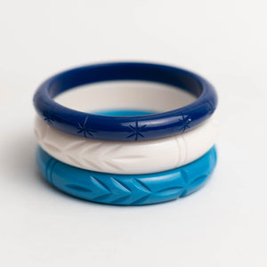 Surprise Bangle Stack- 3 mystery bangles any 1 colour theme