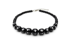 Hater Carved Bead Necklace