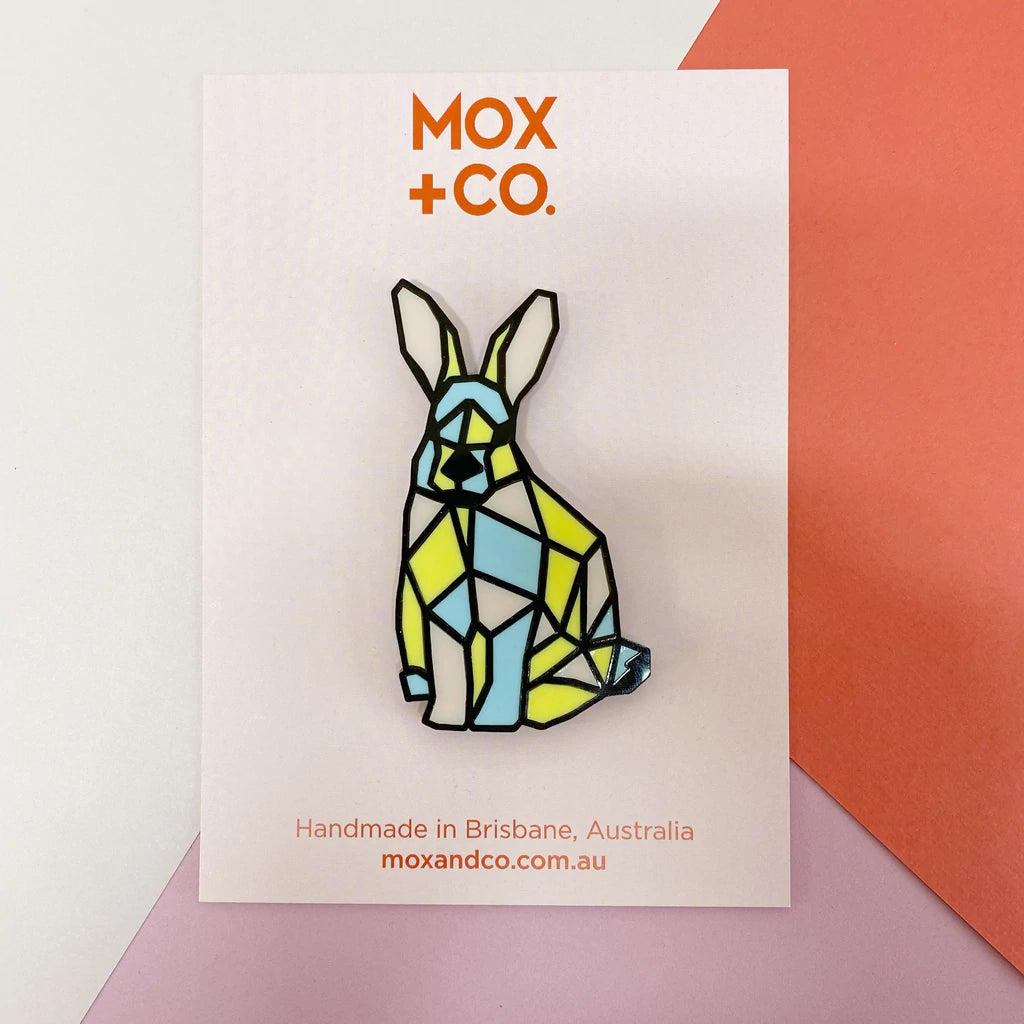 Pastel Bunny brooch
