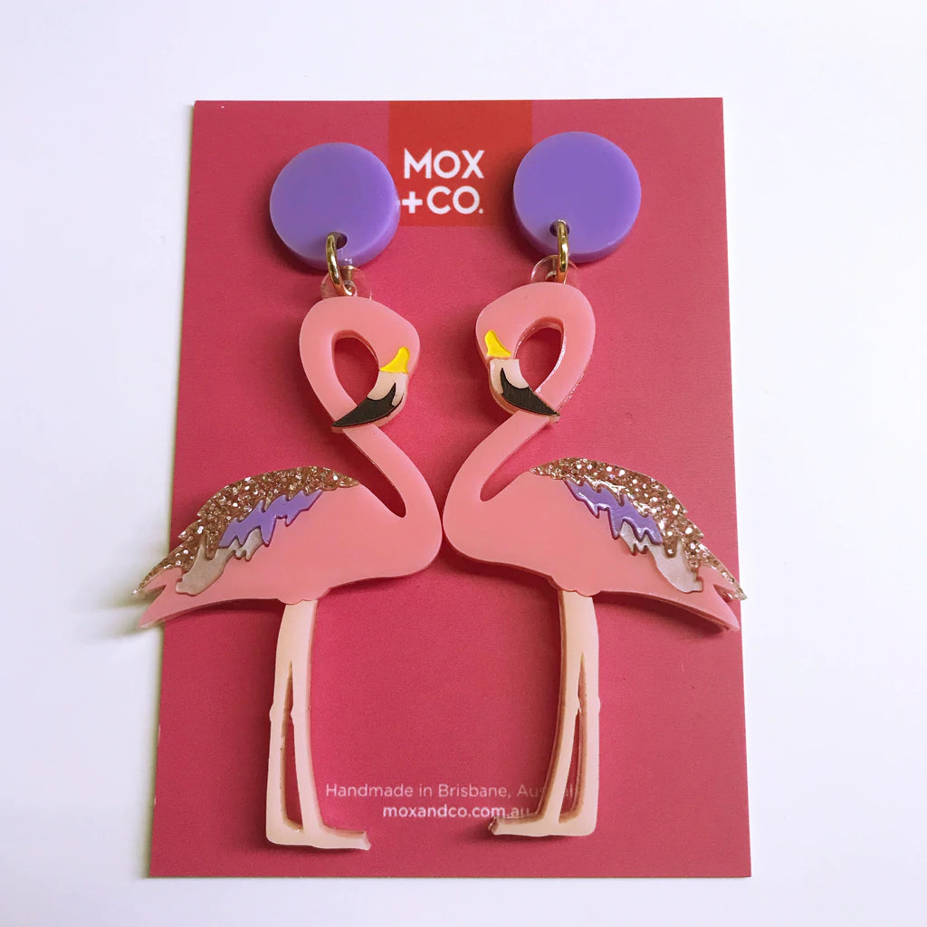 Flamingo Earrings