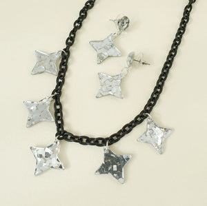 Lola Confetti Starburst Earrings - Gin Fizz
