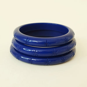 Lucie Starburst Bangle - Royal Blue