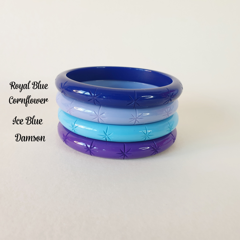 Lucie Starburst Bangle - Royal Blue