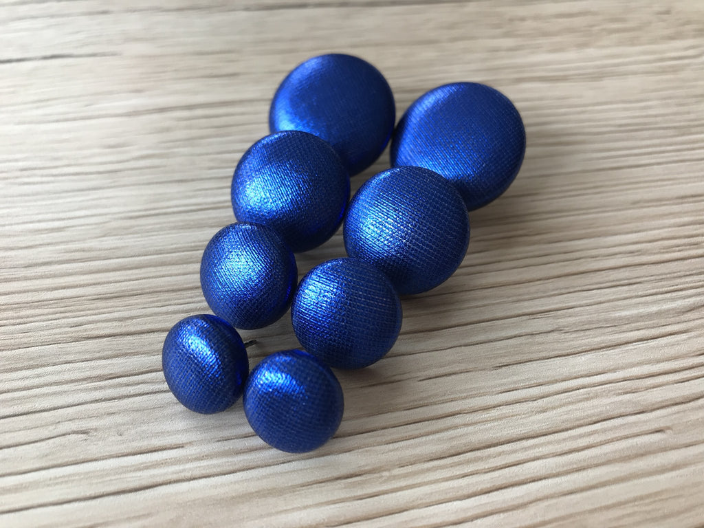 Metallic Royal Blue Studs