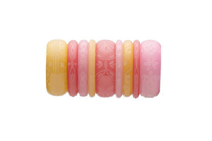 Midi Rose Fakelite Bangle - Duchess size