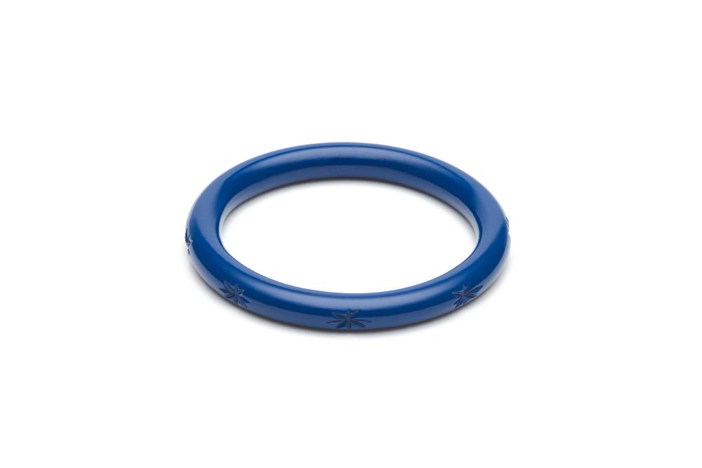 Narrow Twilight Fakelite Bangle - Regular