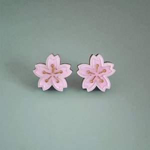 Sakura Stud Earrings