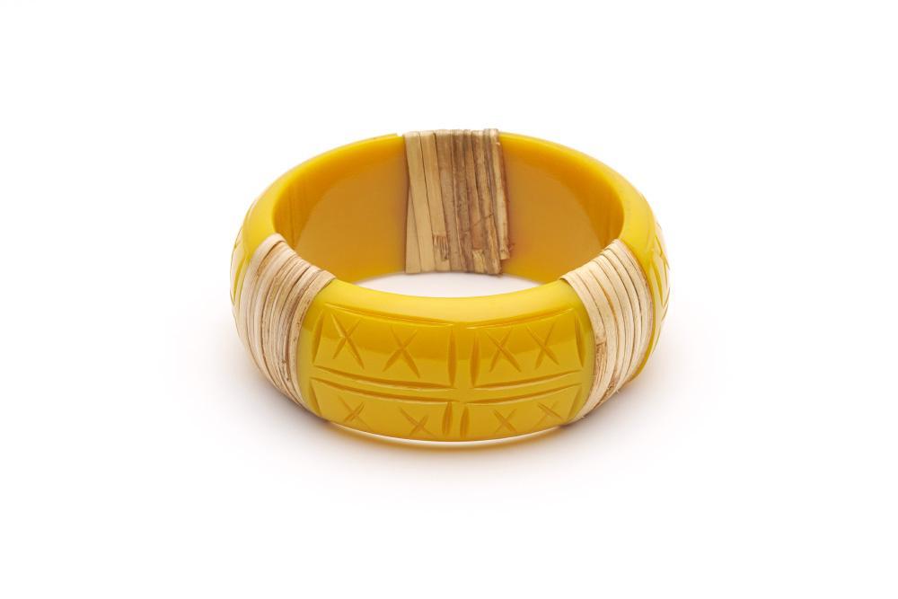 Splendette Wide Cane Bangles - Classic size