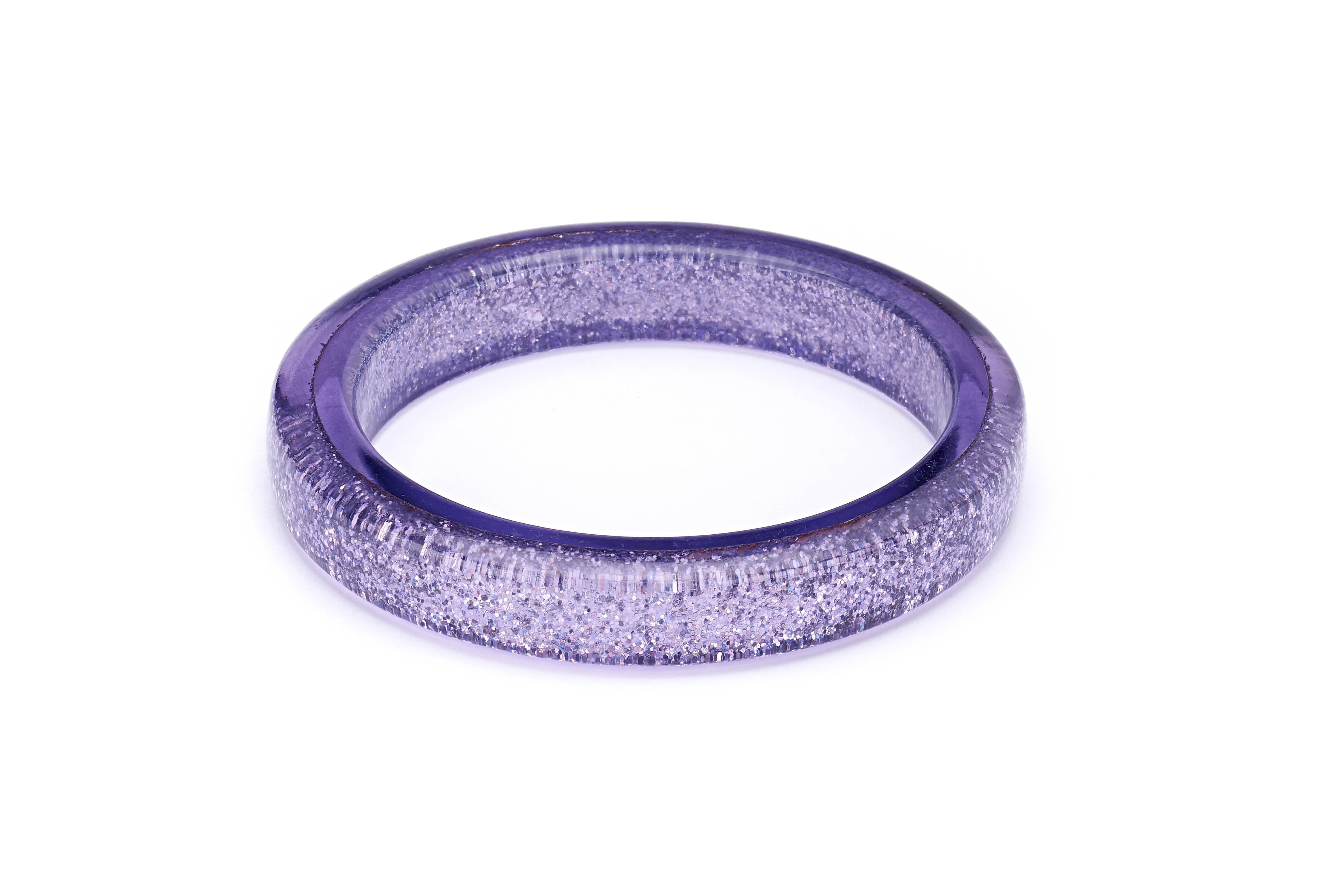 Splendette Glitter Bangle - Lilac