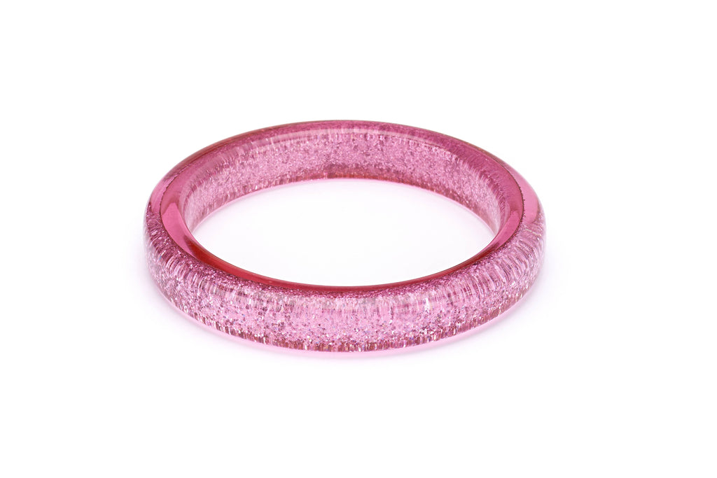 Splendette Glitter Bangle - Pale Pink