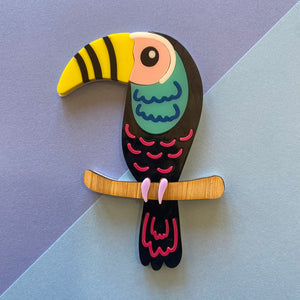 Toucan Brooch