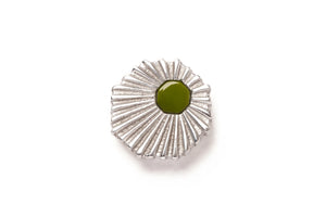 Khaki Brooch