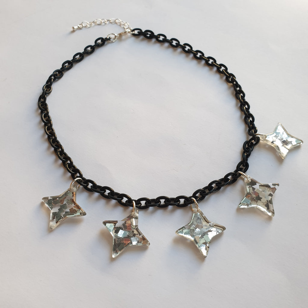 Lola Confetti Starburst Necklace - Gin Fizz