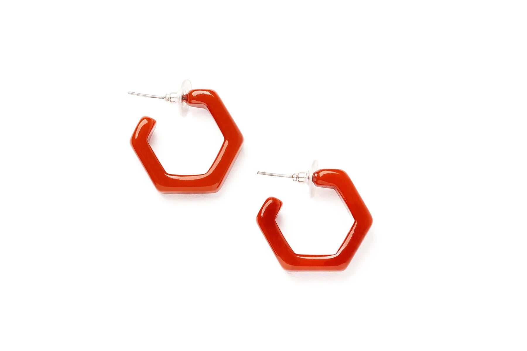Rust Brooch