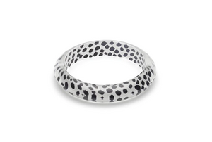 White Leopard Bangle